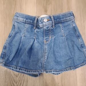 Abercrombie Kids Blue Denim Skort